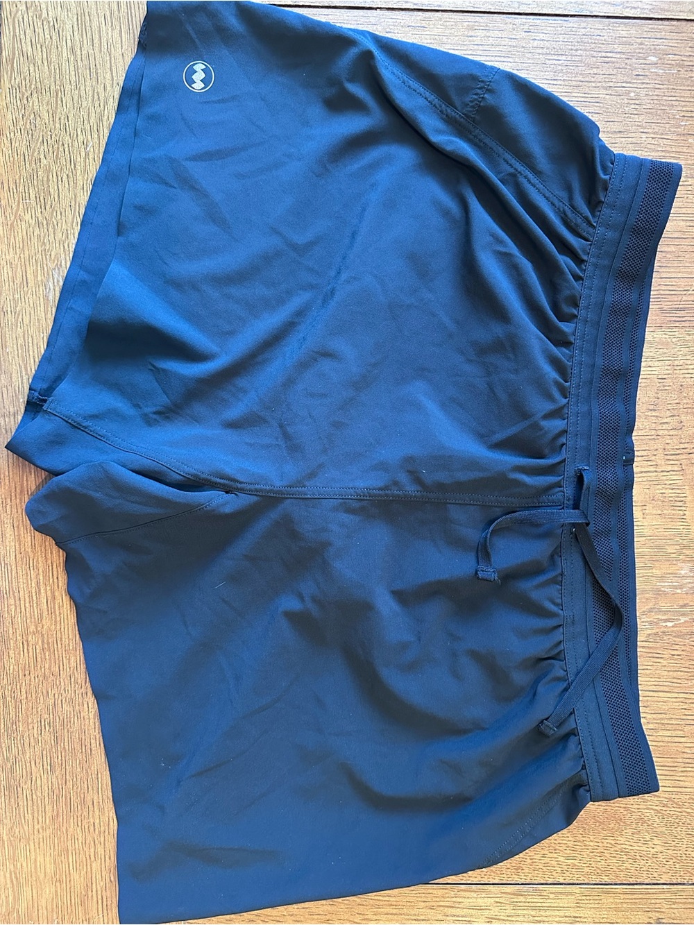 Janji AFO Middle Running Shorts Men’s Large Black Lined 5” I